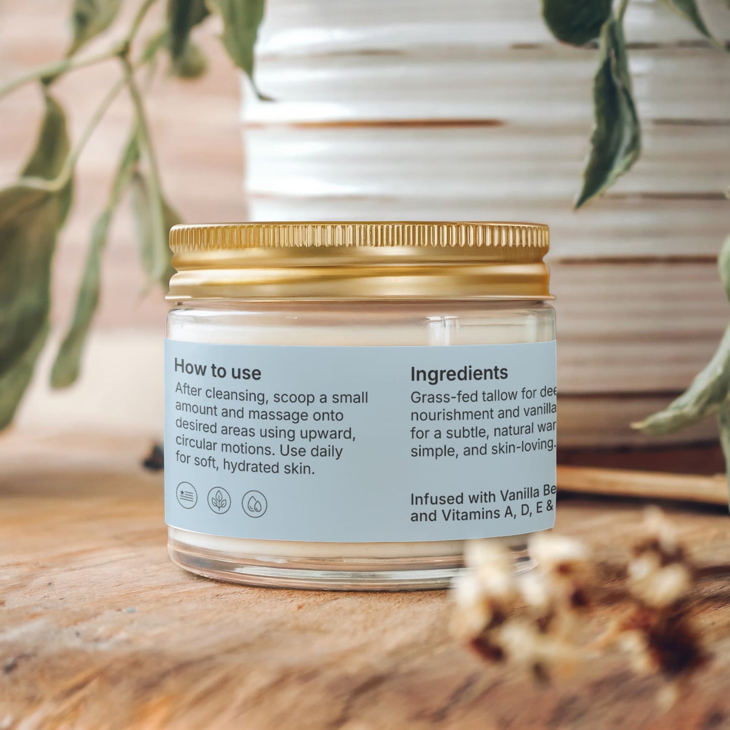 Grass-Fed Whipped Tallow