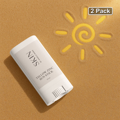 2 Pack Tallow Zinc Sun Stick